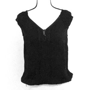 White House Black Market Silk On/Off Shoulder Top